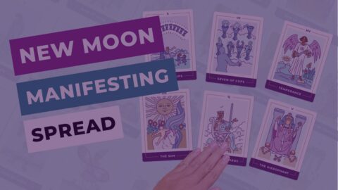YT Blog New Moon Manifesting Spread thumbnail